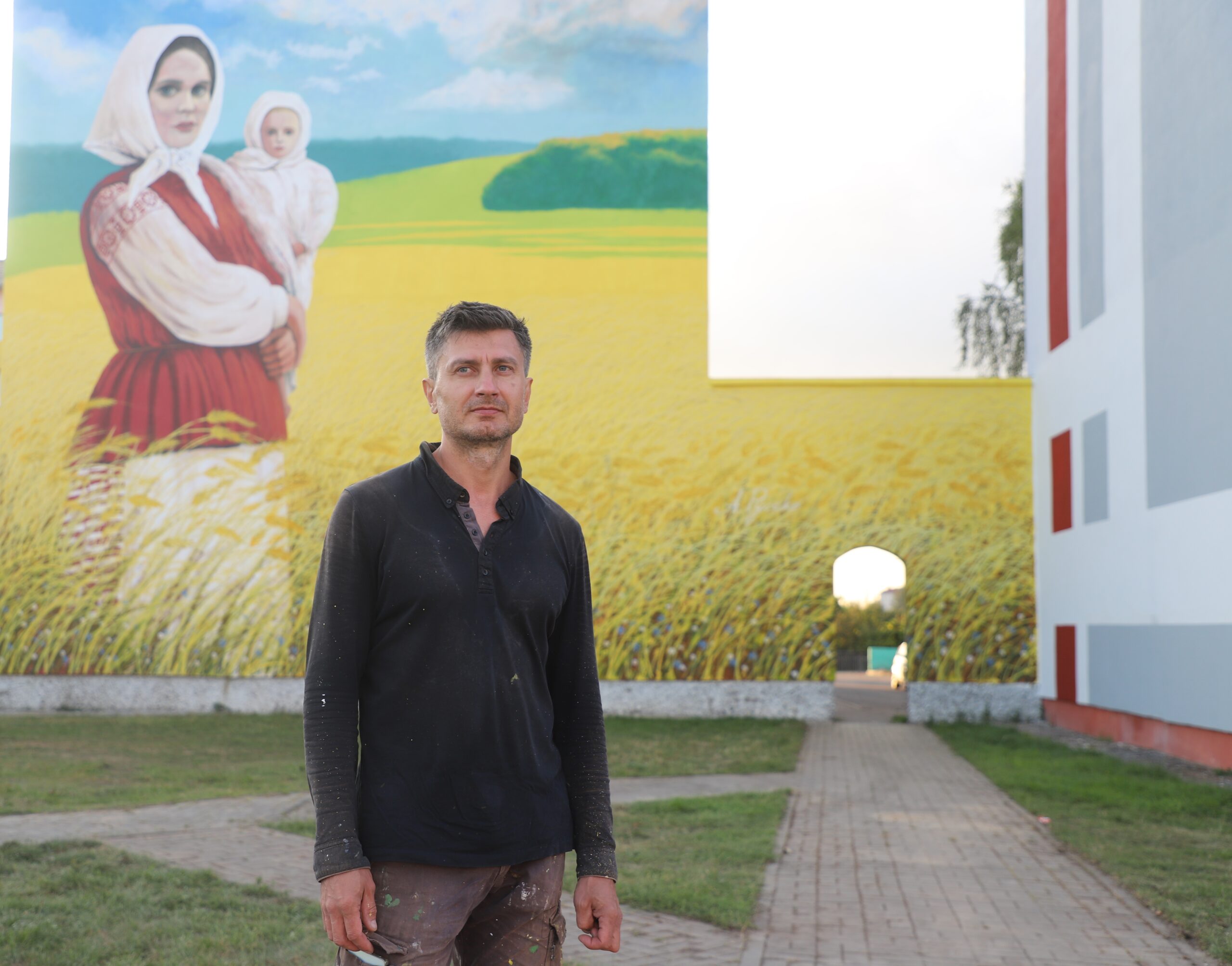 Превращая город в холст