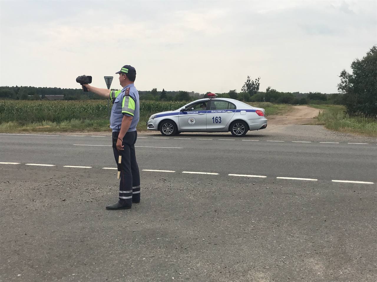 ГАИ напоминает об ответственности за превышение водителями скорости движения