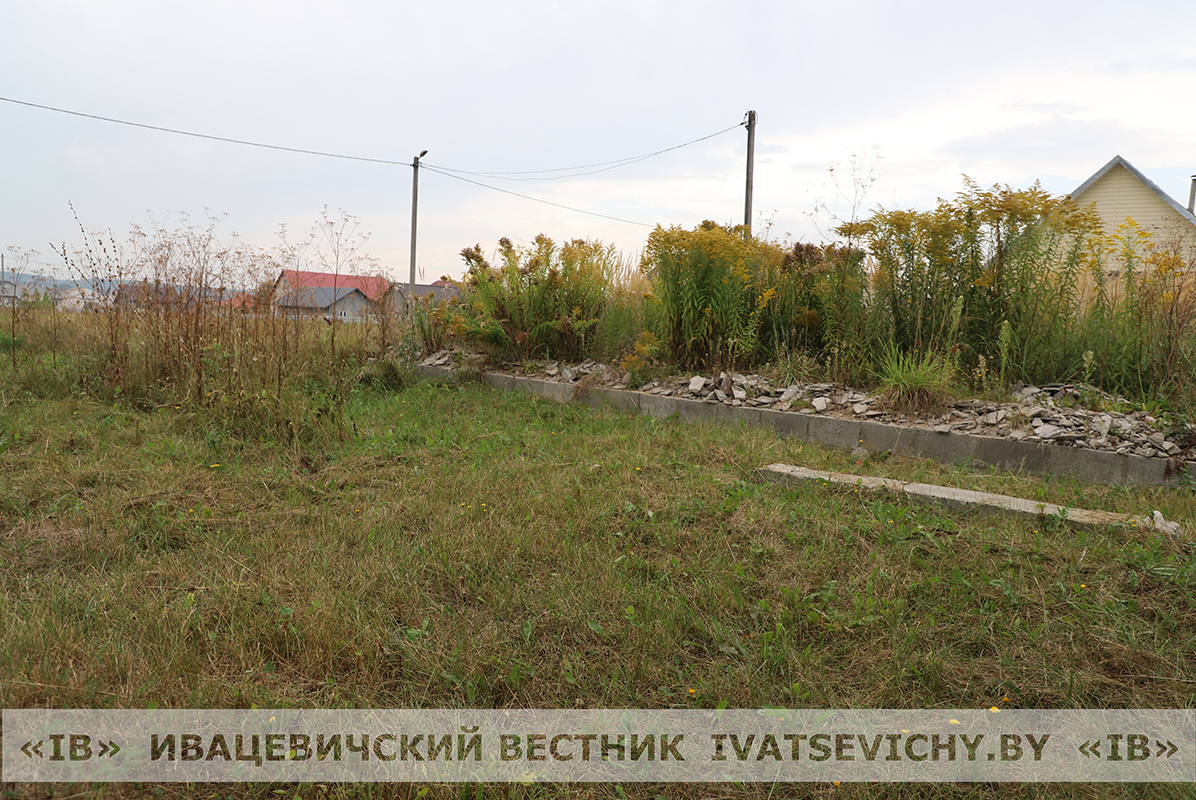Недострой с бурьяном