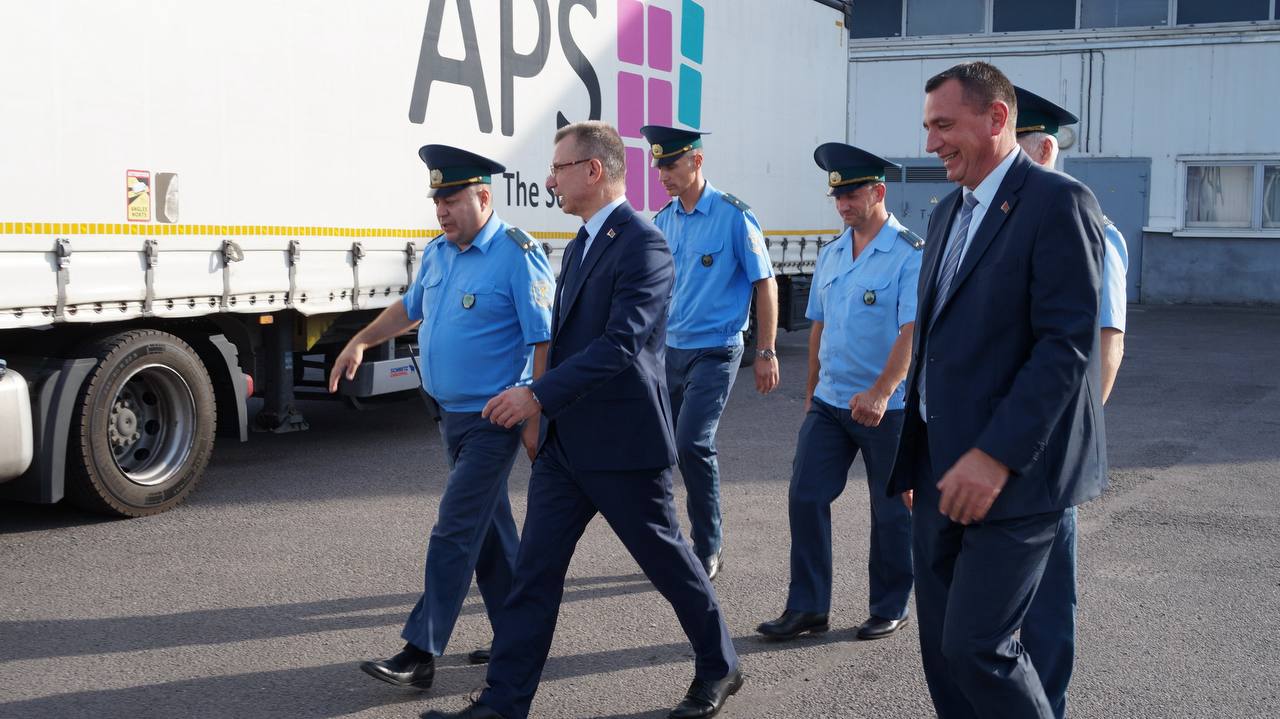 Рабочий визит Председателя ГТК в пункты пропуска на белорусско-польской границе