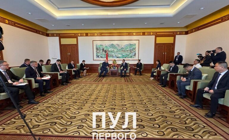 Рабочий визит Александра Лукашенко в Китай продолжается