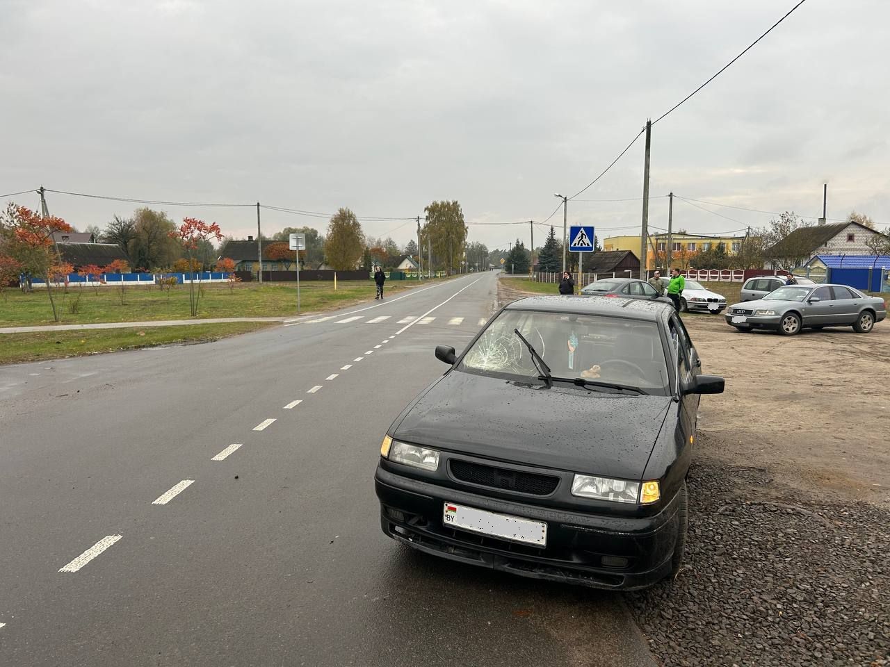 ДТП произошло вчера в Телеханах